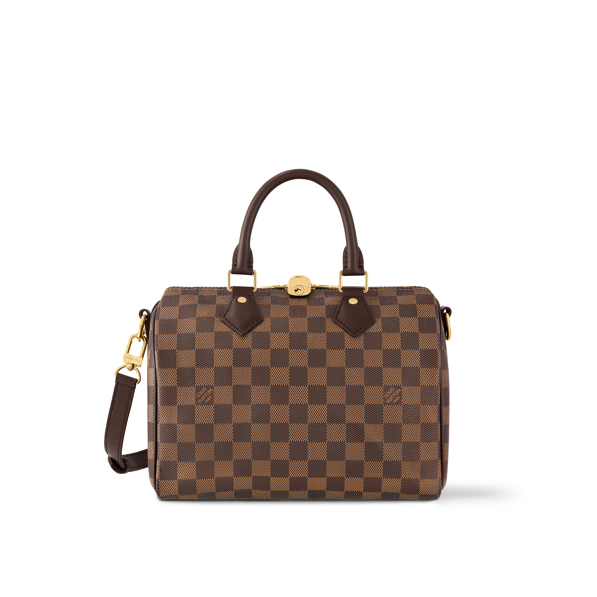 Speedy Bandoulière 25 Damier Ebene - Women - Handbags | LOUIS